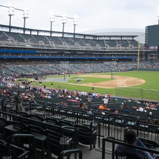 Comerica Park - Section 117 Seat View