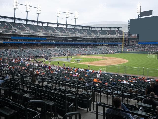 Comerica Park - Section 117 Seat View