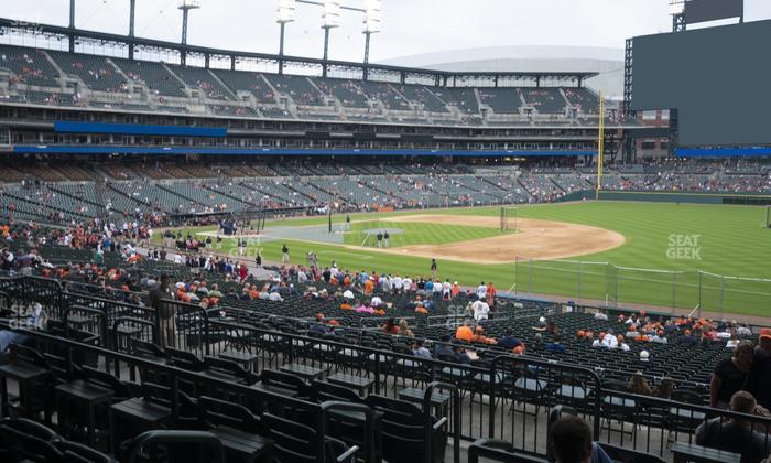 Comerica Park - Section 117 Seat View