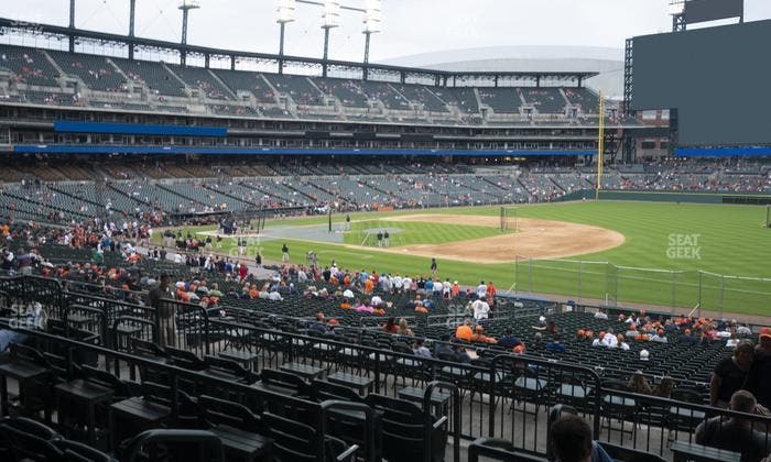 Comerica Park - Section 117 Seat View