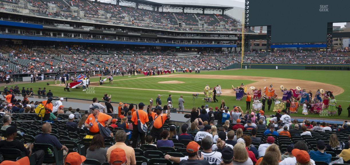 Comerica Park - Section 119 Seat View