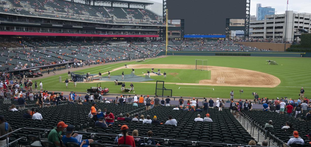 Comerica Park - Section 121 Seat View