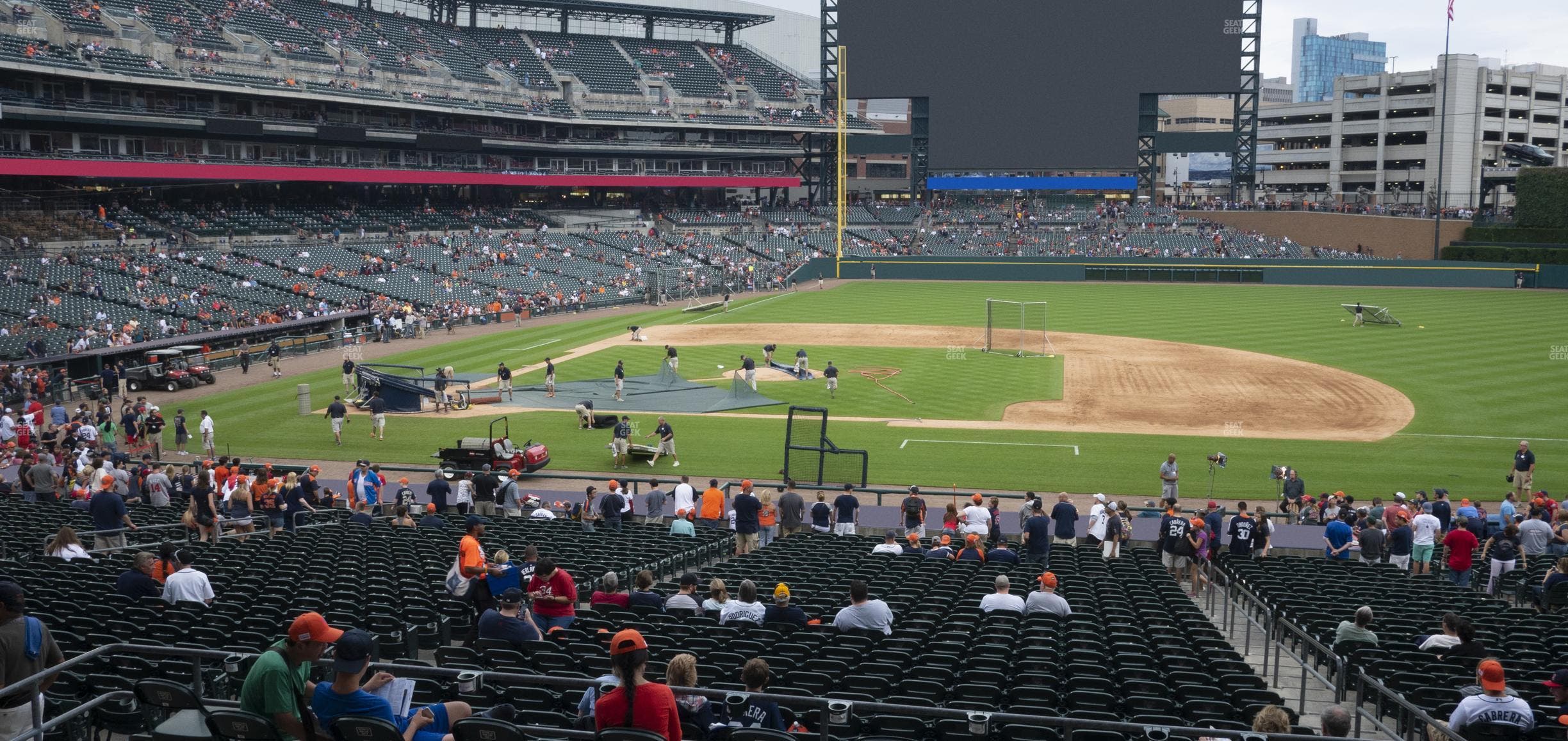 Comerica Park - Section 121 Seat View