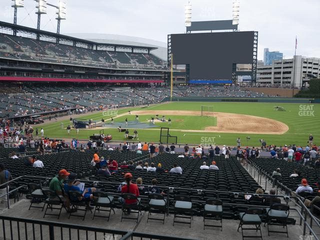 Comerica Park - Section 121 Seat View