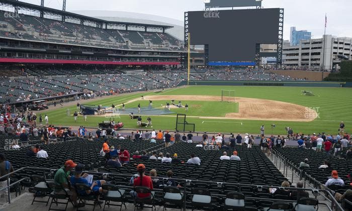 Comerica Park - Section 121 Seat View