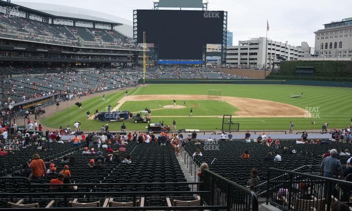 Comerica Park - Section 123 Seat View