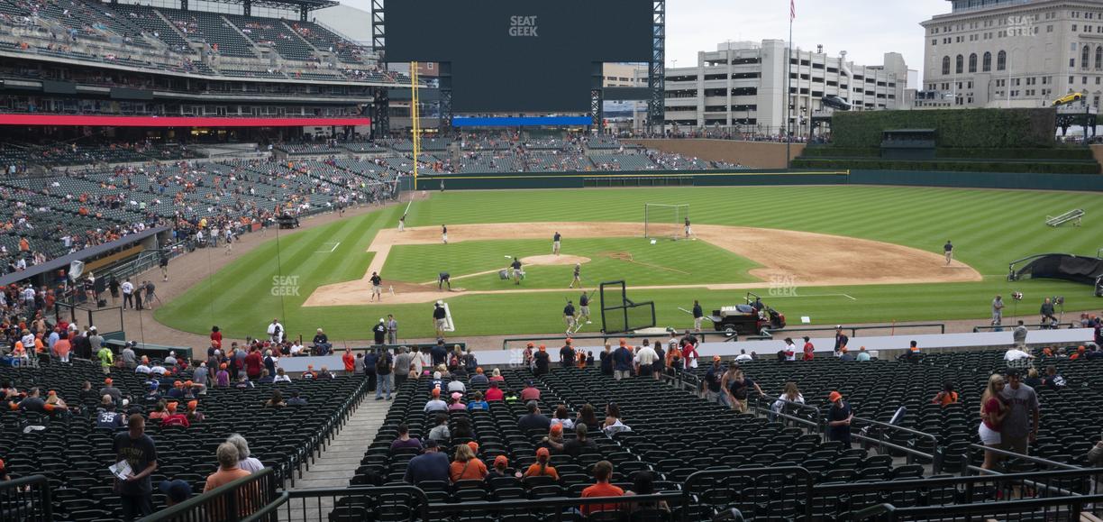 Comerica Park - Section 124 Seat View