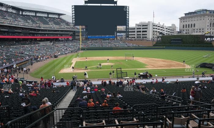 Comerica Park - Section 124 Seat View