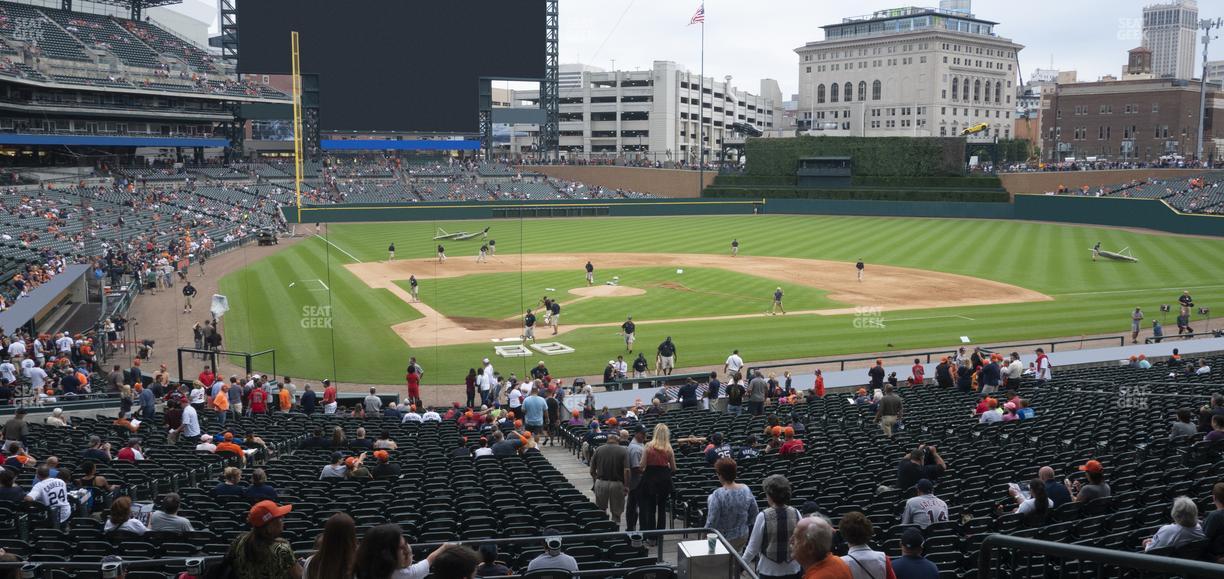 Comerica Park - Section 125 Seat View