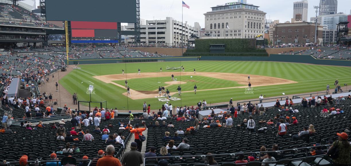 Comerica Park - Section 126 Seat View
