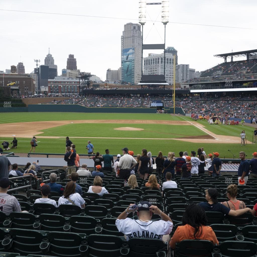 Comerica Park - Section 132 Seat View