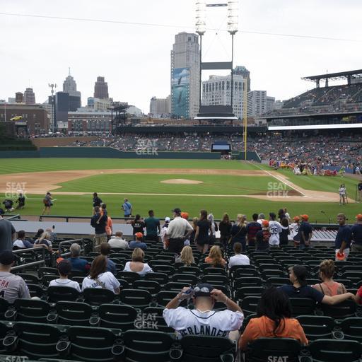 Comerica Park - Section 132 Seat View