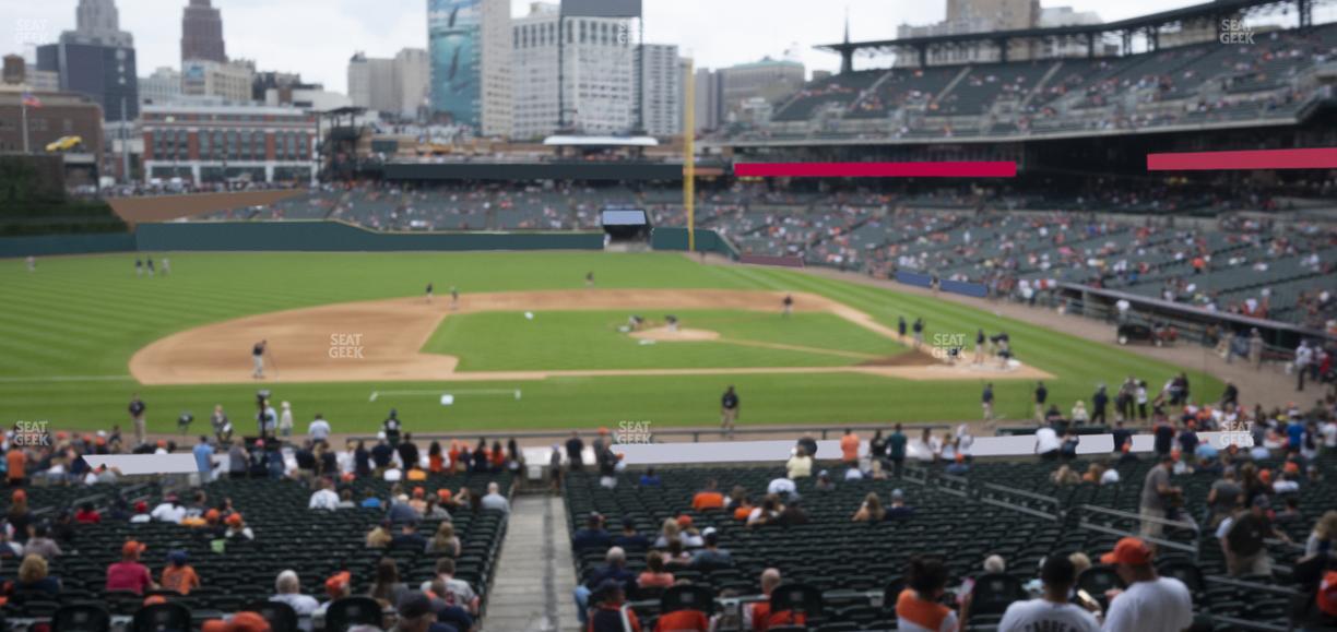 Comerica Park - Section 134 Seat View