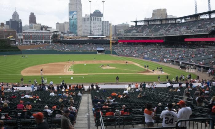 Comerica Park - Section 134 Seat View