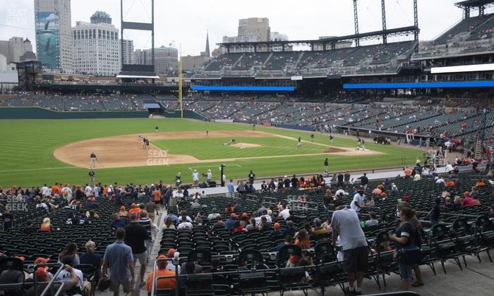 Comerica Park - Section 135 Seat View