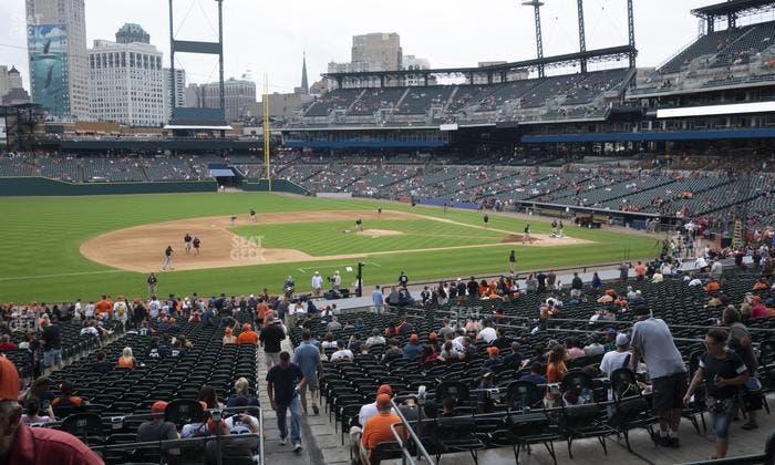 Comerica Park - Section 136 Seat View