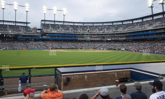 Comerica Park - Section 150 Seat View