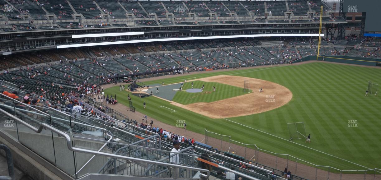 Comerica Park - Section 215 Seat View