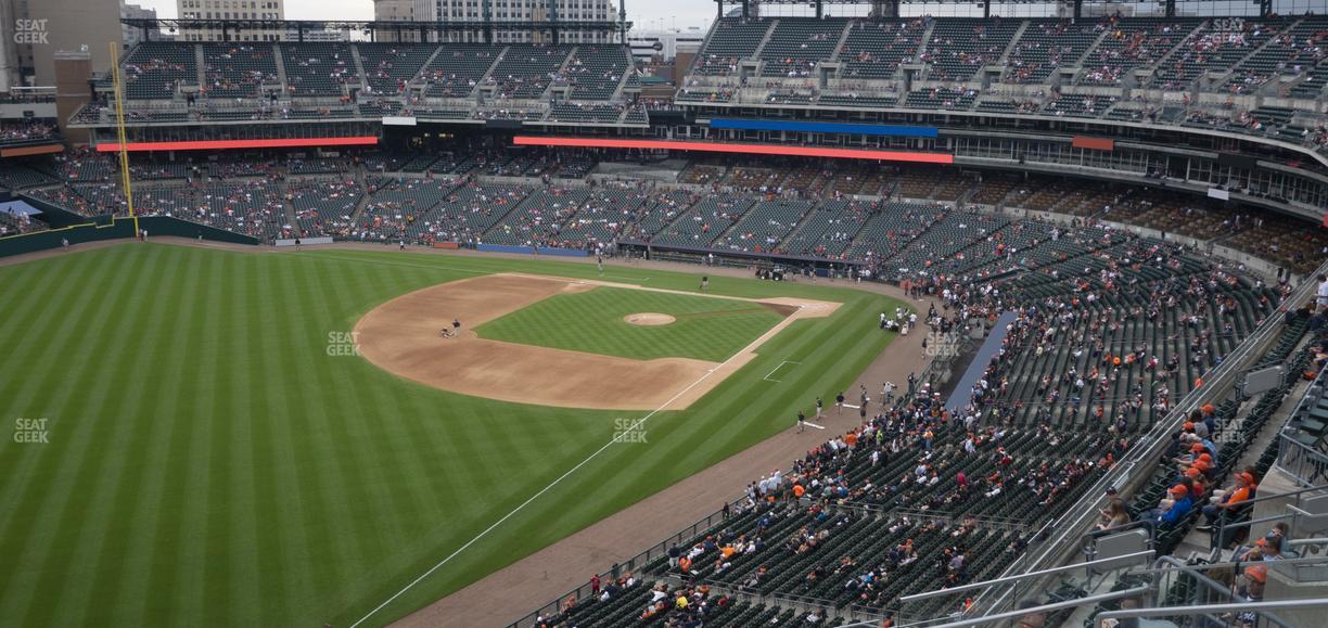 Comerica Park - Section 343 Seat View