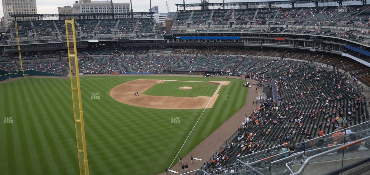 Comerica Park - Section 345 Seat View