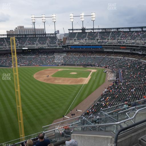 Comerica Park - Section 345 Seat View