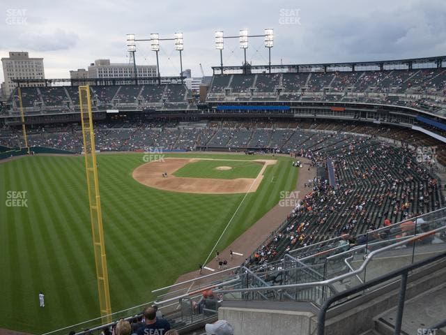 Comerica Park - Section 345 Seat View