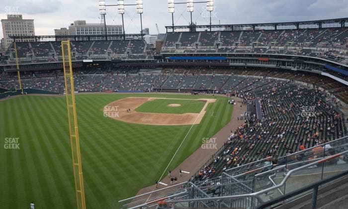 Comerica Park - Section 345 Seat View