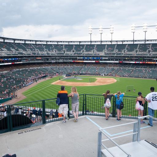 Comerica Park - Section Sro Seat View