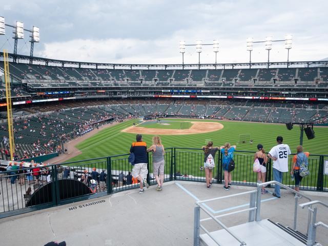 Comerica Park - Section Sro Seat View
