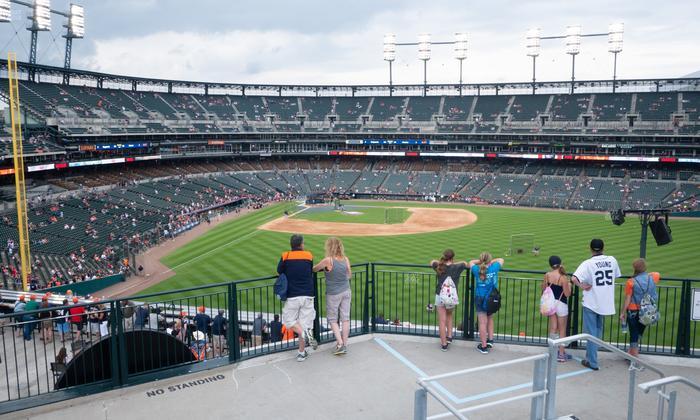 Comerica Park - Section Sro Seat View