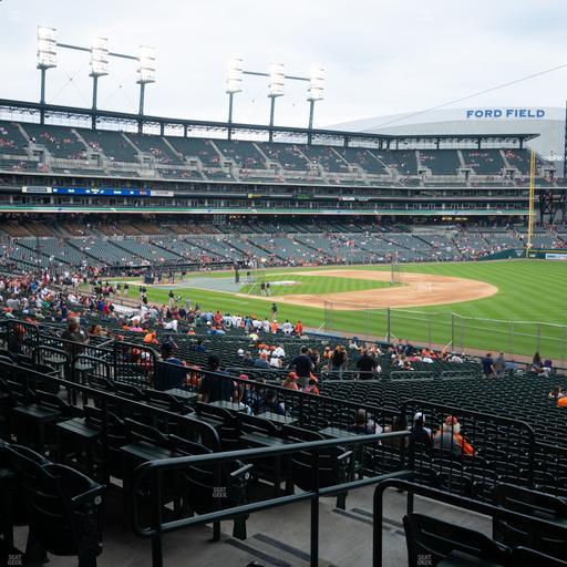 Comerica Park - Section Terrace 116 B Seat View