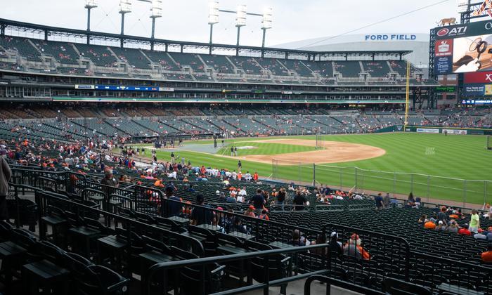 Comerica Park - Section Terrace 116 B Seat View
