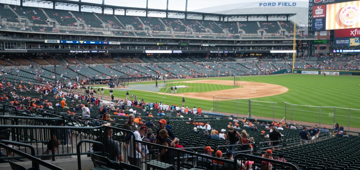 Comerica Park - Section Terrace 116 C Seat View
