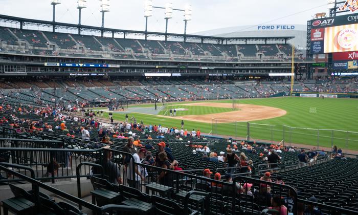 Comerica Park - Section Terrace 116 C Seat View