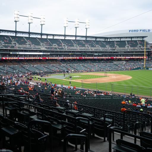 Comerica Park - Section Terrace 116 Seat View