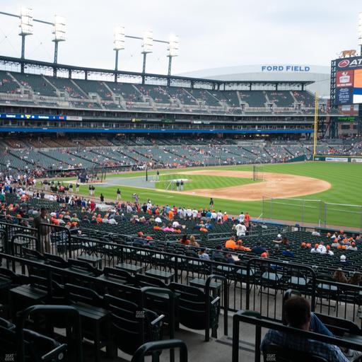Comerica Park - Section Terrace 117 A Seat View
