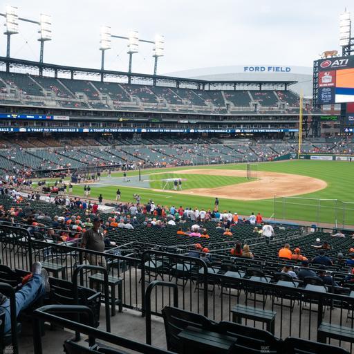 Comerica Park - Section Terrace 117 B Seat View