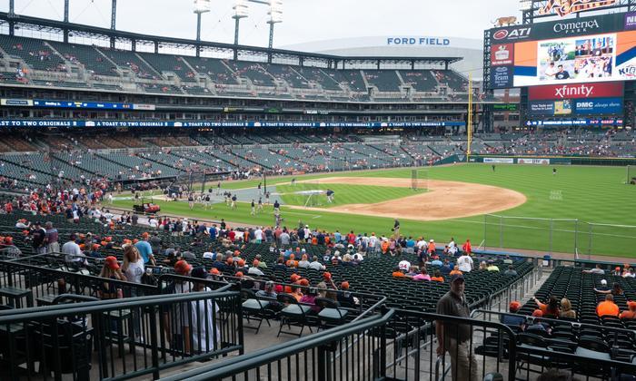 Comerica Park - Section Terrace 117 C Seat View