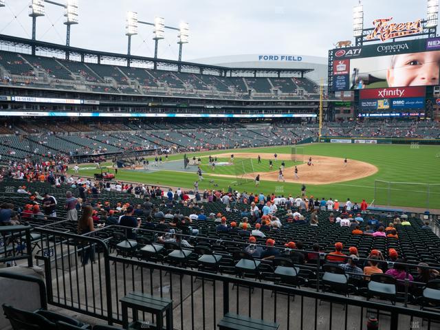 Comerica Park - Section Terrace 118 Seat View