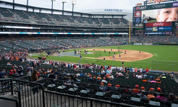 Comerica Park - Section Terrace 118 Seat View