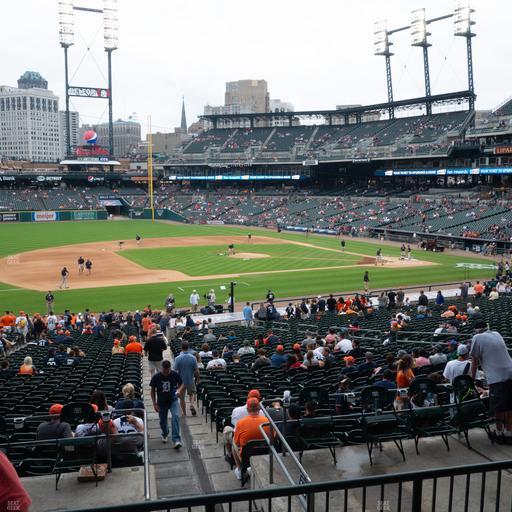 Comerica Park - Section Terrace 136 A Seat View