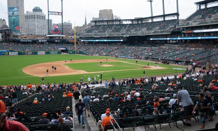 Comerica Park - Section Terrace 136 A Seat View