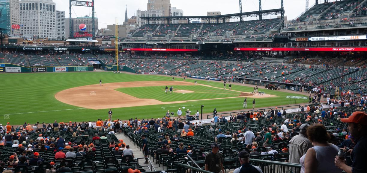 Comerica Park - Section Terrace 137 A Seat View