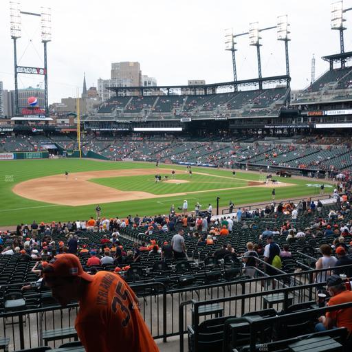 Comerica Park - Section Terrace 137 B Seat View