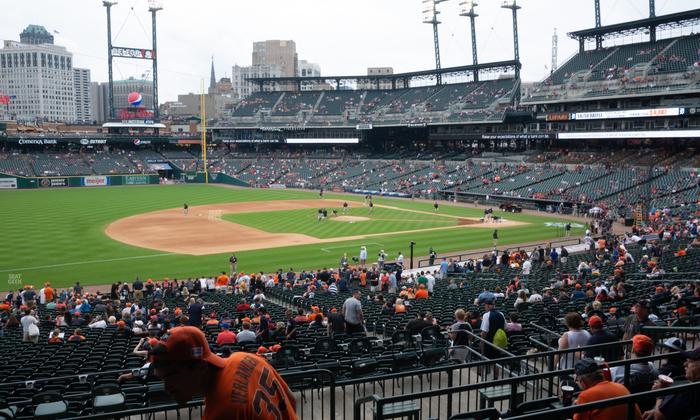 Comerica Park - Section Terrace 137 B Seat View
