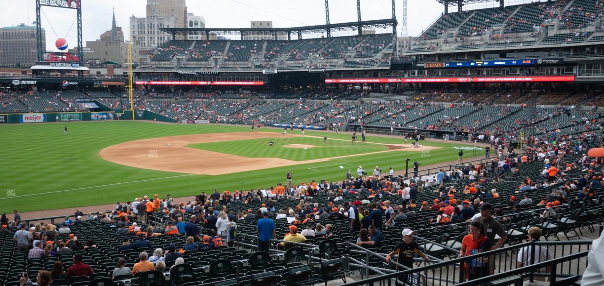 Comerica Park - Section Terrace 138 B Seat View