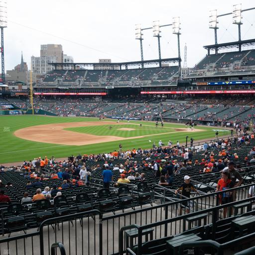 Comerica Park - Section Terrace 138 B Seat View