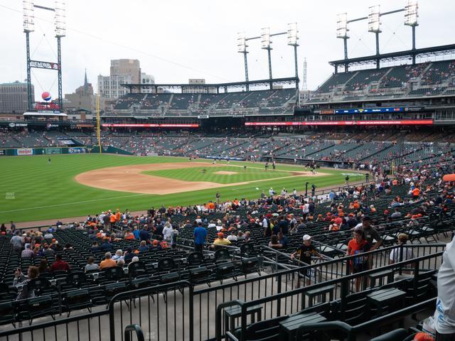 Comerica Park - Section Terrace 138 B Seat View