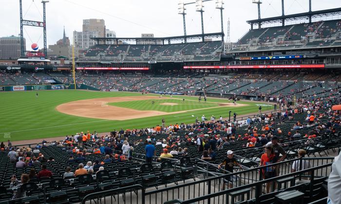 Comerica Park - Section Terrace 138 B Seat View