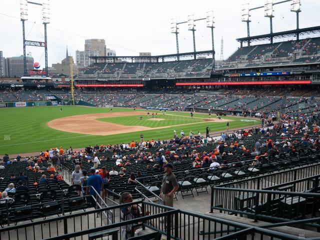 Comerica Park - Section Terrace 138 Seat View